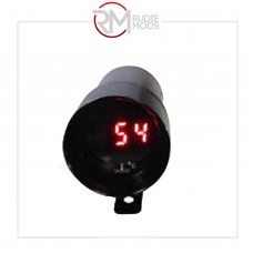 37mm Black Boost BAR Gauge Digital LED Display Metal Micro Smoked lens Gauge DGT8107